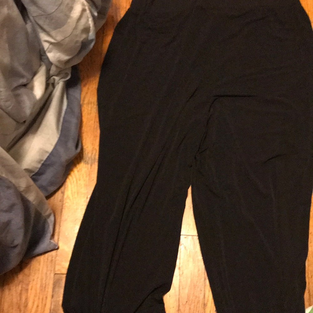BLACK WORK PANTS